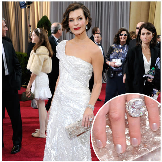 Milla Jovovich: Her Oscars Nails