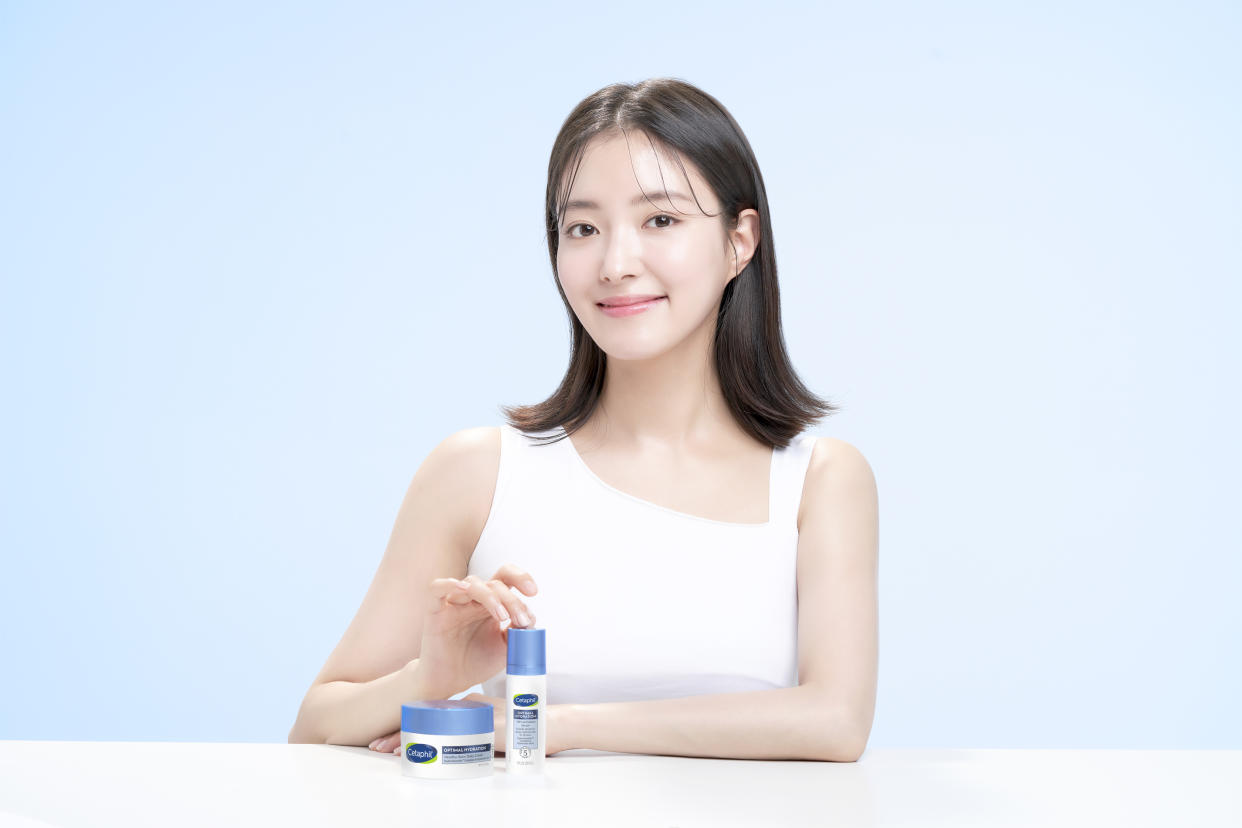 Korean model-actress Lim Se-young endorses Cetaphil products. PHOTO: Cetaphil
