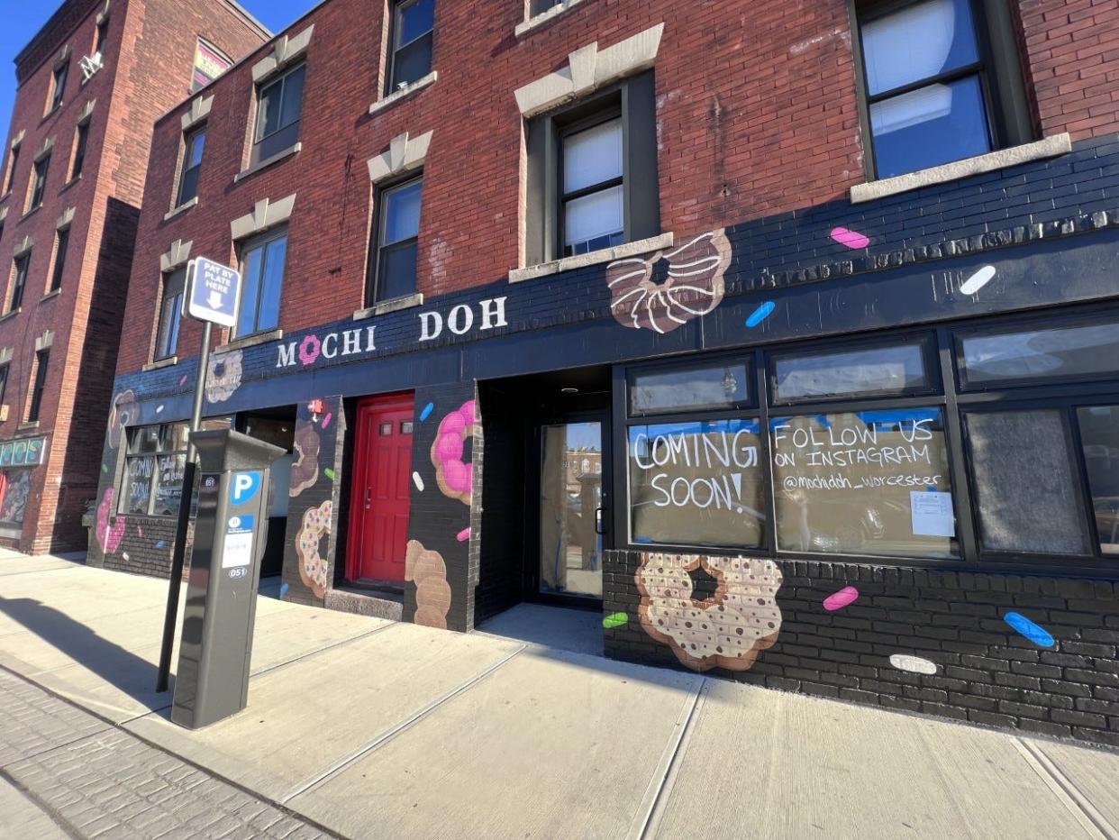 WORCESTER - Mochi Doh on Harding Street will open Saturday, July 23, and will offer Mochi doughnuts and ice cream.