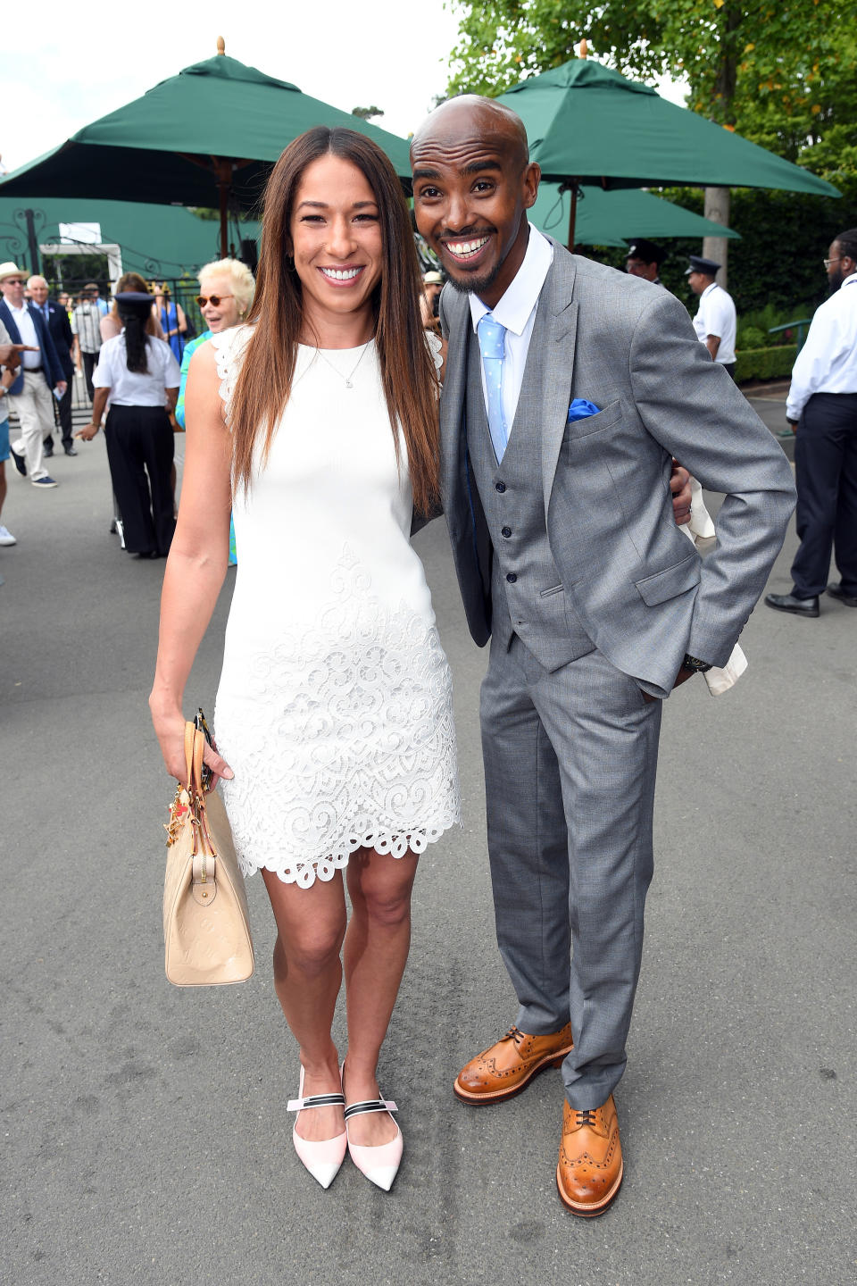 Day six of Wimbledon 2019: Tania Nell and Sir Mo Farah