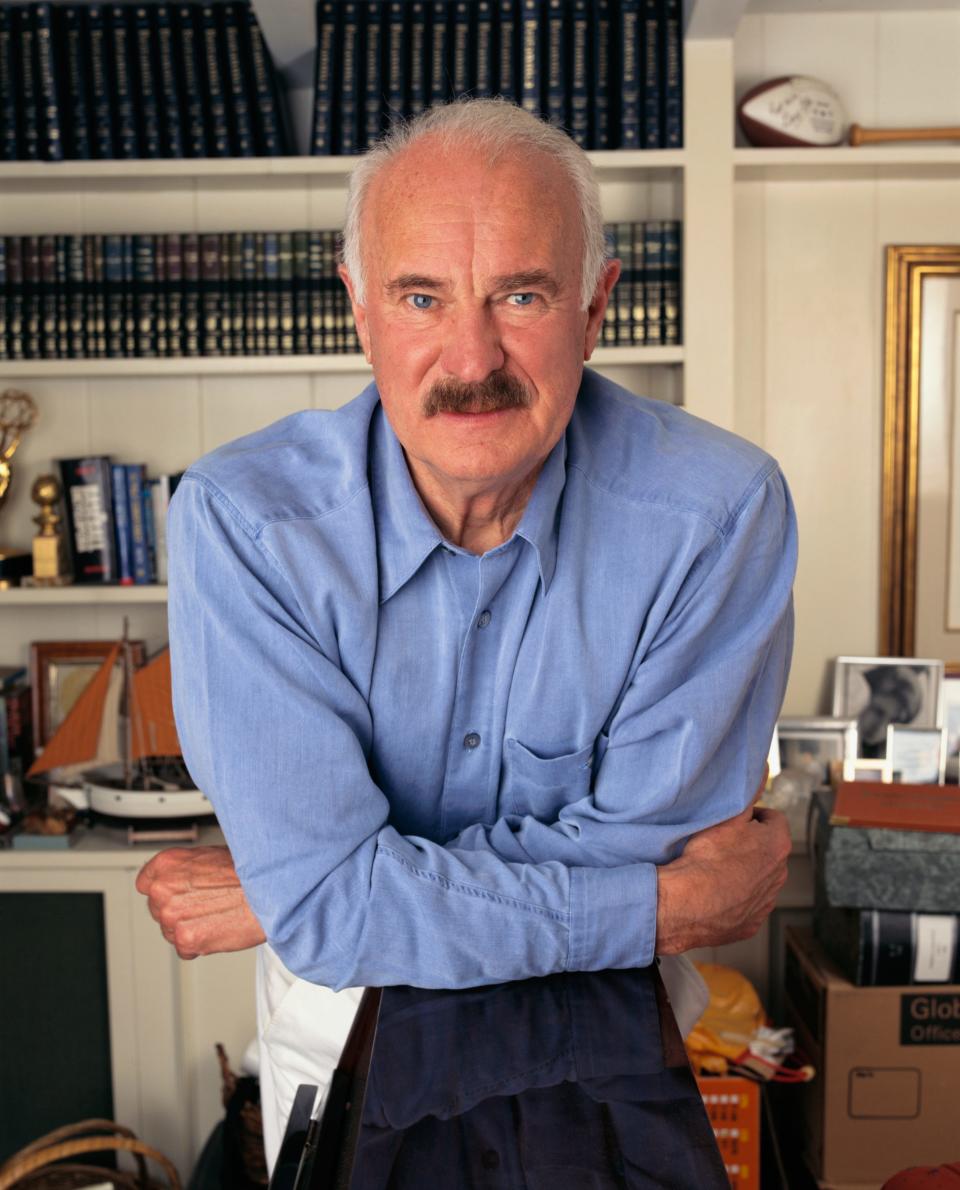 Dabney Coleman with arms crossed