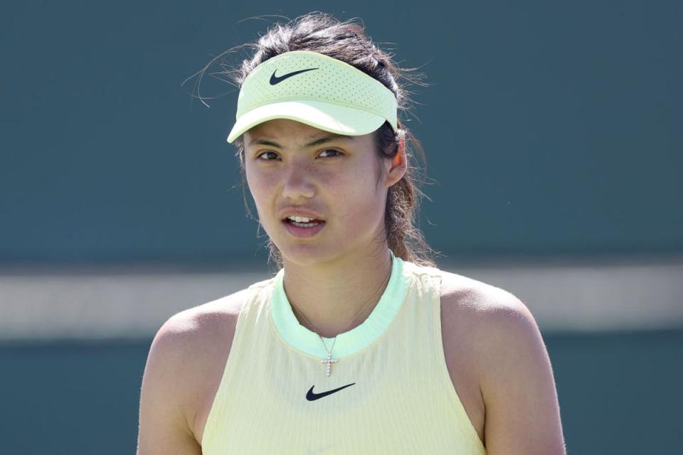 Emma Raducanu has pulled ou of the Miami Open  (Getty Images)