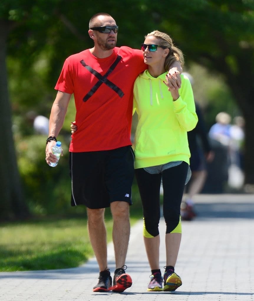 Martin and Heidi walking