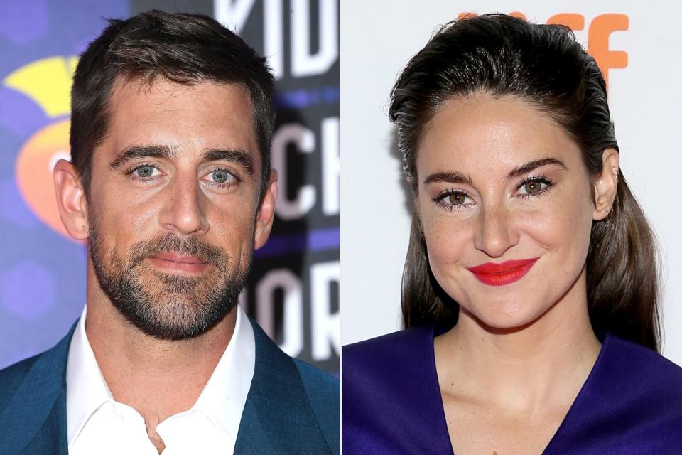 aaron rodgers and shailene woodley