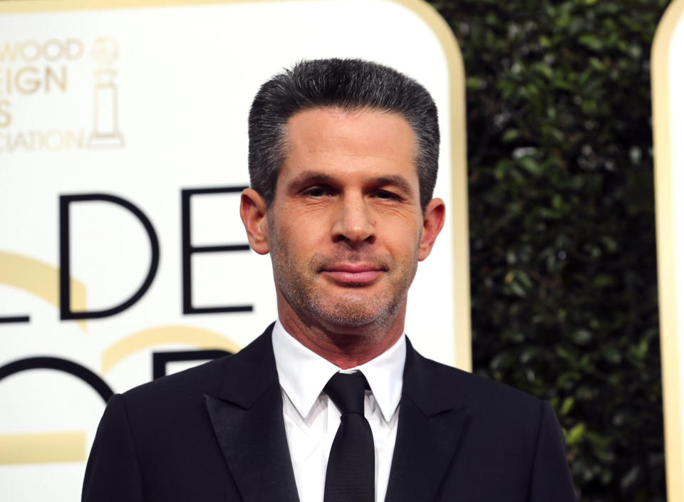 Producer Simon Kinberg arrives at the 74th Annual Golden Globe Awards in Beverly Hills, California, U.S., January 8, 2017.   REUTERS/Mike Blake