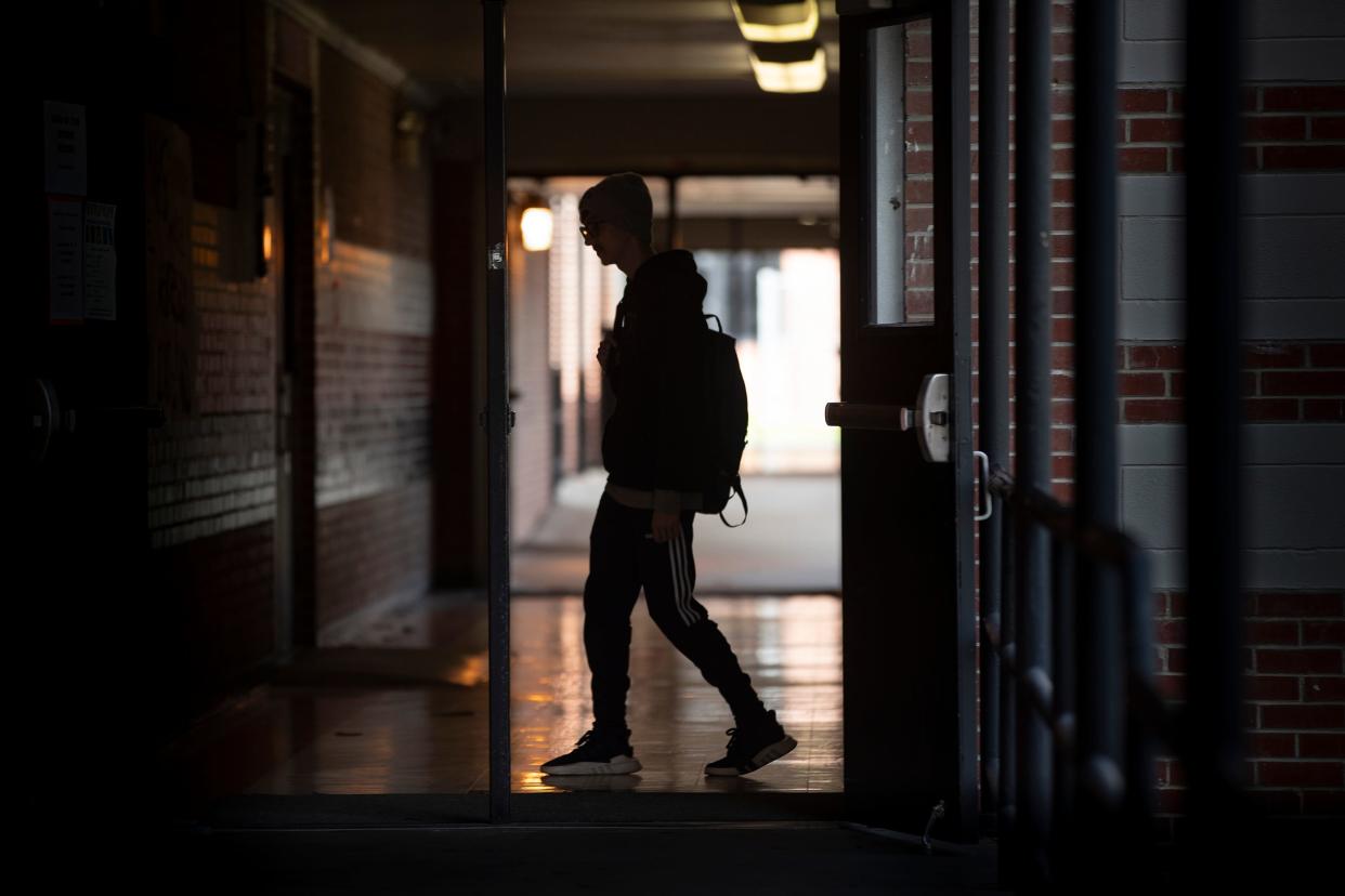 Photo illustration for story on sad statistics regarding juvenile mental health in Lakeland Fl. Wednesday November 10 2021. ERNST PETERS/ THE LEDGER