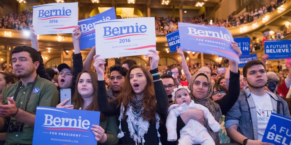 bernie sanders rally