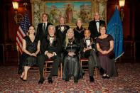 The 44th Annual Kennedy Center Honors medallion ceremony at the Library of Congress in Washington