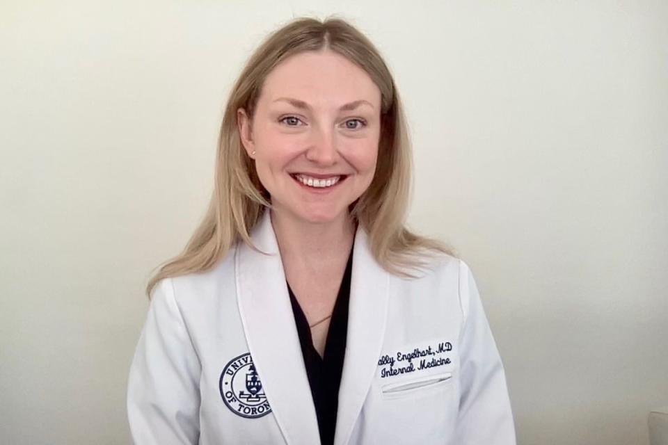 Dr. Sally Engelhart is an internal medicine specialist at Mount Sinai Hospital and an assistant professor at the University of Toronto. 