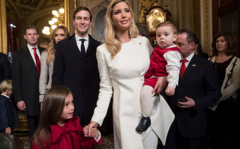 Mrs Trump said the experience left her feeling inadequate as a parent and businesswoman - Credit: EPA