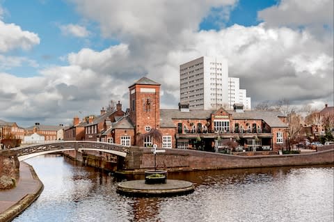 Gas Street Basin Birmingham - Credit: Getty