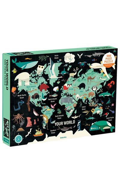 <p><a href="https://go.redirectingat.com?id=74968X1596630&url=https%3A%2F%2Fwww.barnesandnoble.com%2Fw%2Ftoys-games-map-of-the-world-1000-piece-family-puzzle%2F29935525%3Fean%3D9780735349063&sref=https%3A%2F%2Fwww.townandcountrymag.com%2Fleisure%2Farts-and-culture%2Fg32160058%2Fbest-puzzles%2F" rel="nofollow noopener" target="_blank" data-ylk="slk:Shop Now;elm:context_link;itc:0;sec:content-canvas" class="link ">Shop Now</a></p><p>Map of the World 1000 Piece Family Puzzle</p><p>barnesandnoble.com</p><p>$16.99</p>