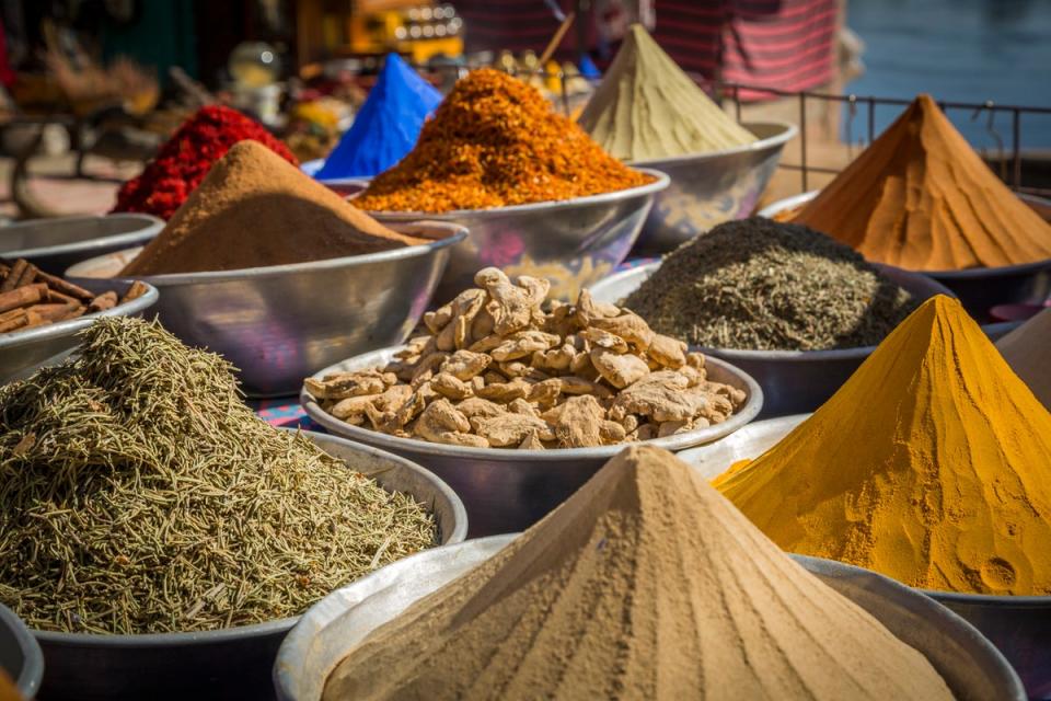 Try your hand at authentic Egyptian cooking using a wealth of spices (Getty Images/iStockphoto)