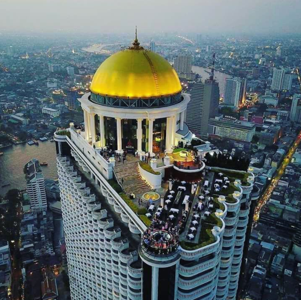 In Bangkok and out for an epic night? Take a leaf out of 'The Hangover II' and have a few drinks at the The Lebua Hotel. Who knows where you'll end up...