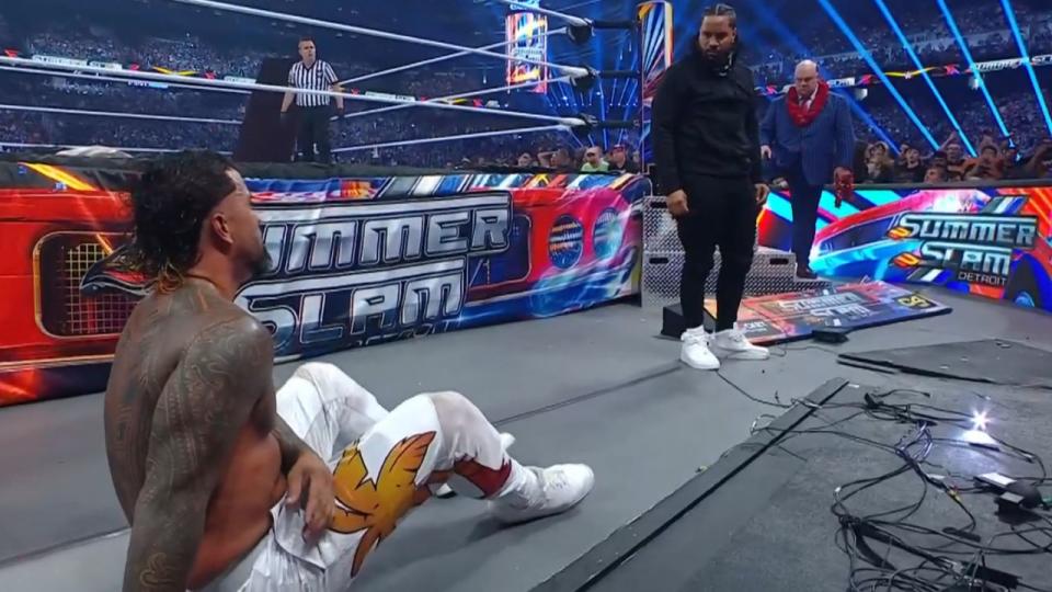 Jimmy Uso Turning on Jey Uso at SummerSlam 2023