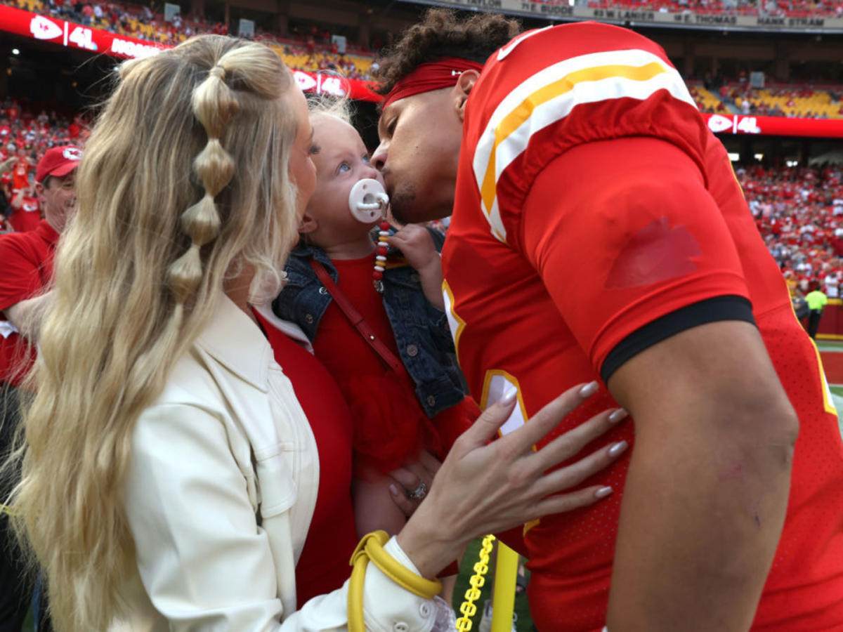 Sterling Mahomes Looks Just Like Her Dad Patrick in Classic Black