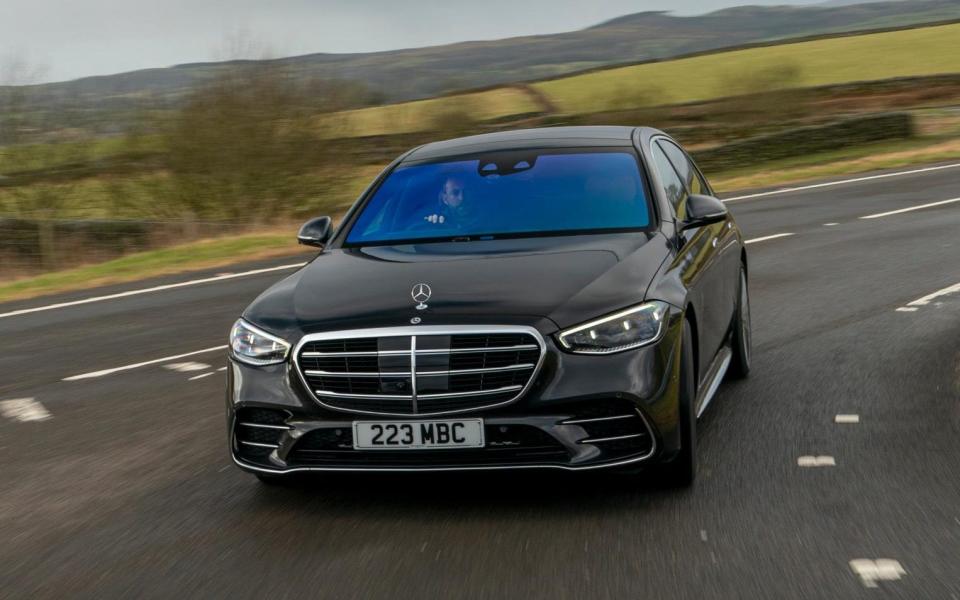 The drive isn't quite as serene as you might expect, but the S-Class is more cost-effective than its rivals - Mark Fagelson Photography