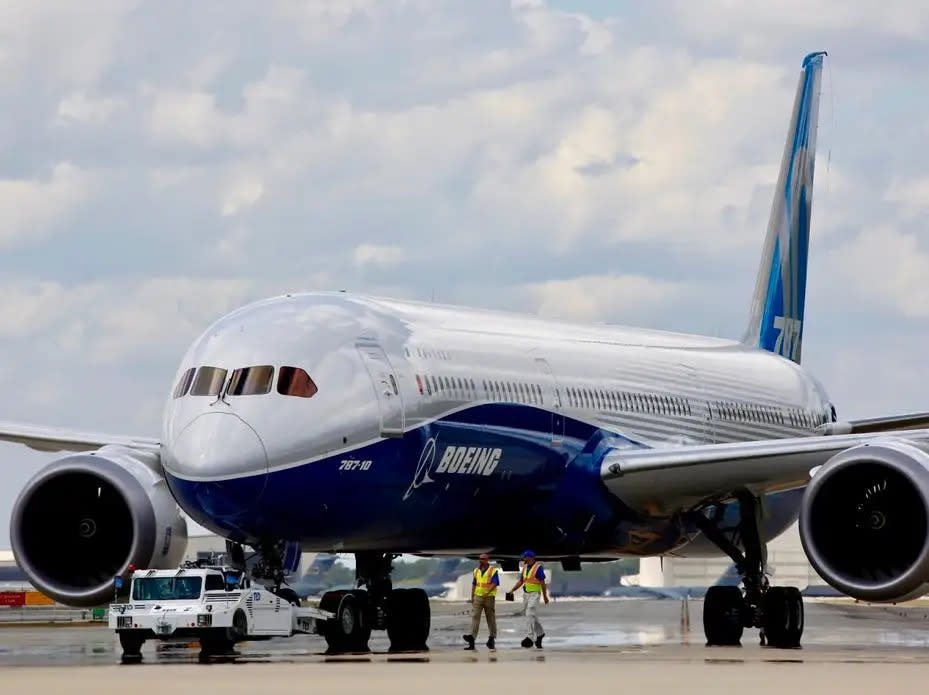 Boeing 787 Dreamliner. - Copyright: AP