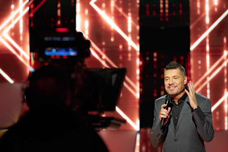 Marcelo Tinelli, al frente de su flamante programa