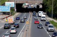 FILE PHOTO: Outbreak of the coronavirus disease (COVID-19) in London