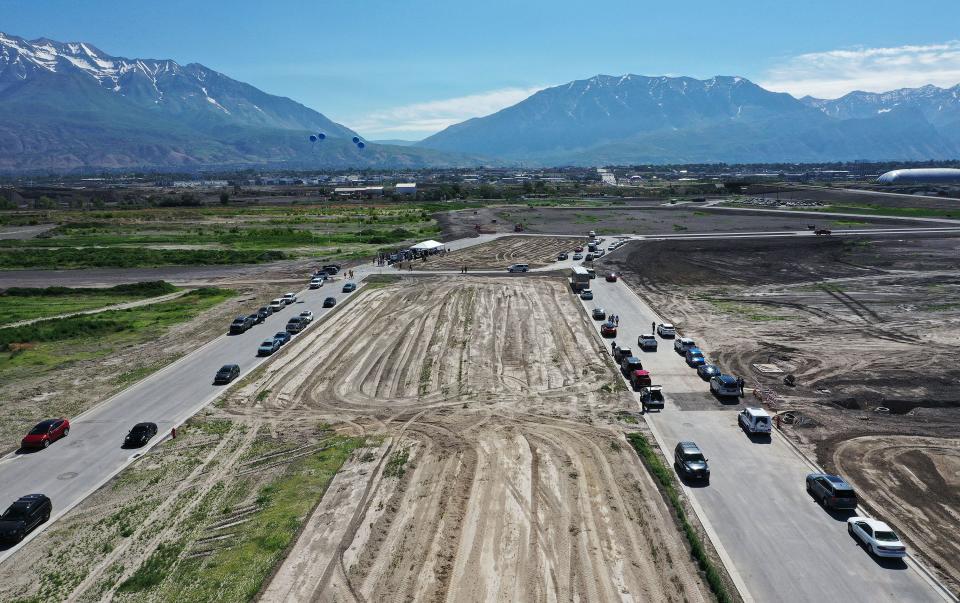 Huntsman Cancer Institute announces plans to develop a cancer center in Utah County in Vineyard on Wednesday, June 21, 2023. | Jeffrey D. Allred, Deseret News