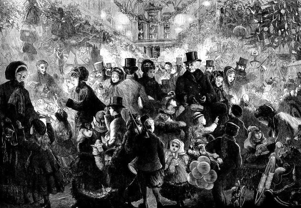 boxing day history victorian london christmas