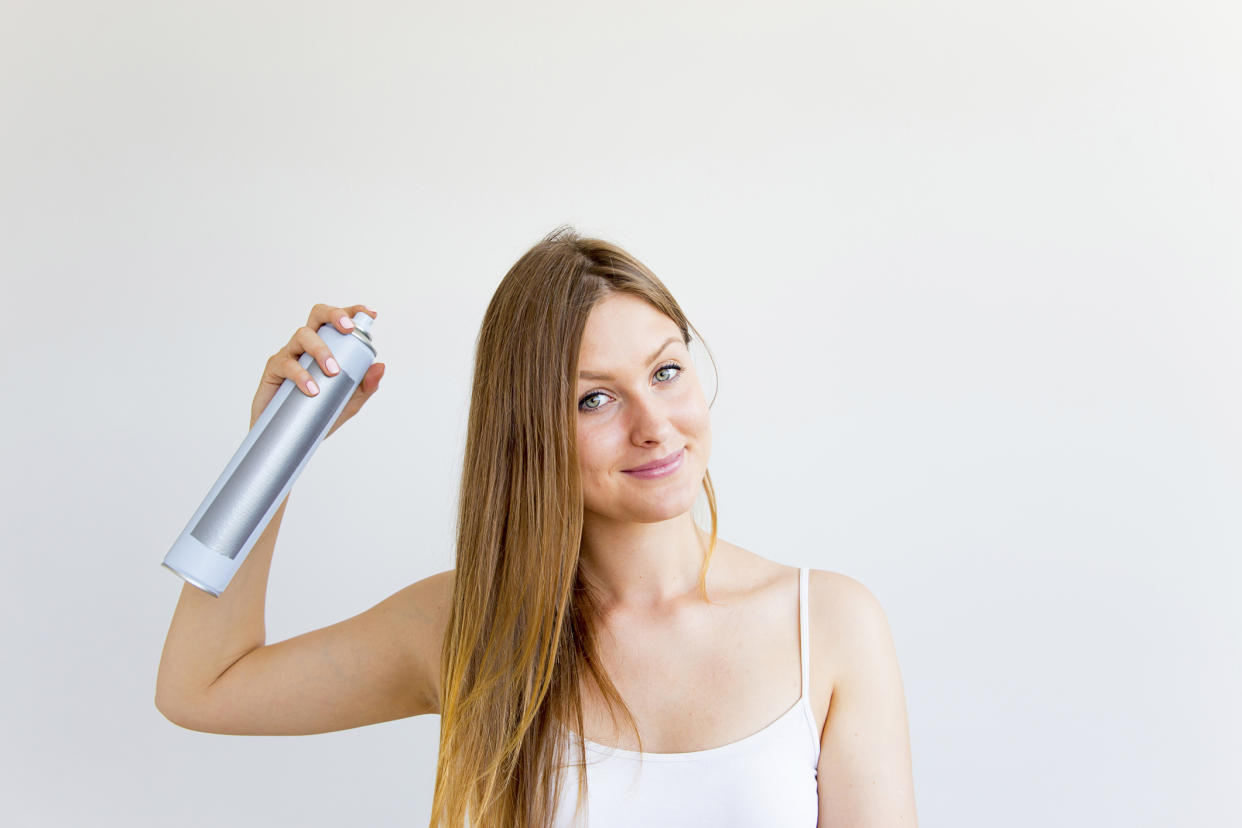 How to deal with greasy hair when you’re about to run out the door