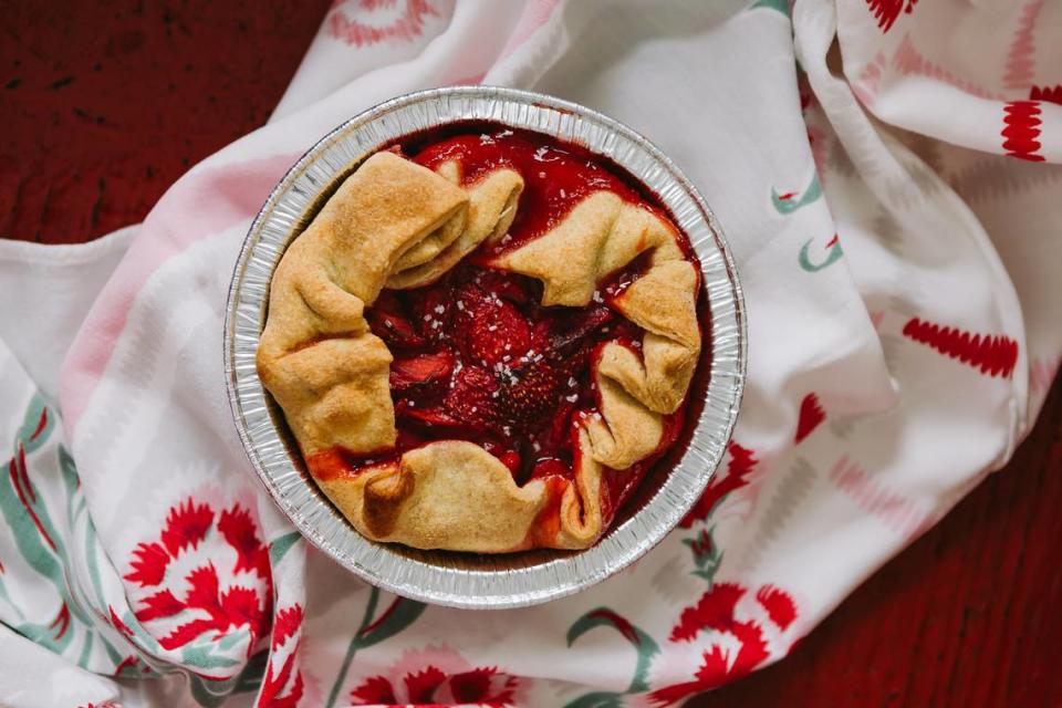 Thoughtful Baking Company will also carry seasonal flavors such as strawberry pie.