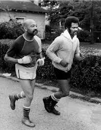 Canton Olympian Ronnie Harris, who won the gold medal in boxing in 1968, is shown training during his fighting days. Harris will be honored with a special presentation at the Brawl at the Hall of Fame Village boxing event on March 11 in Canton.