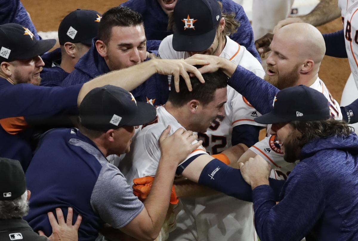 I started to question myself': Astros fan receives World Series