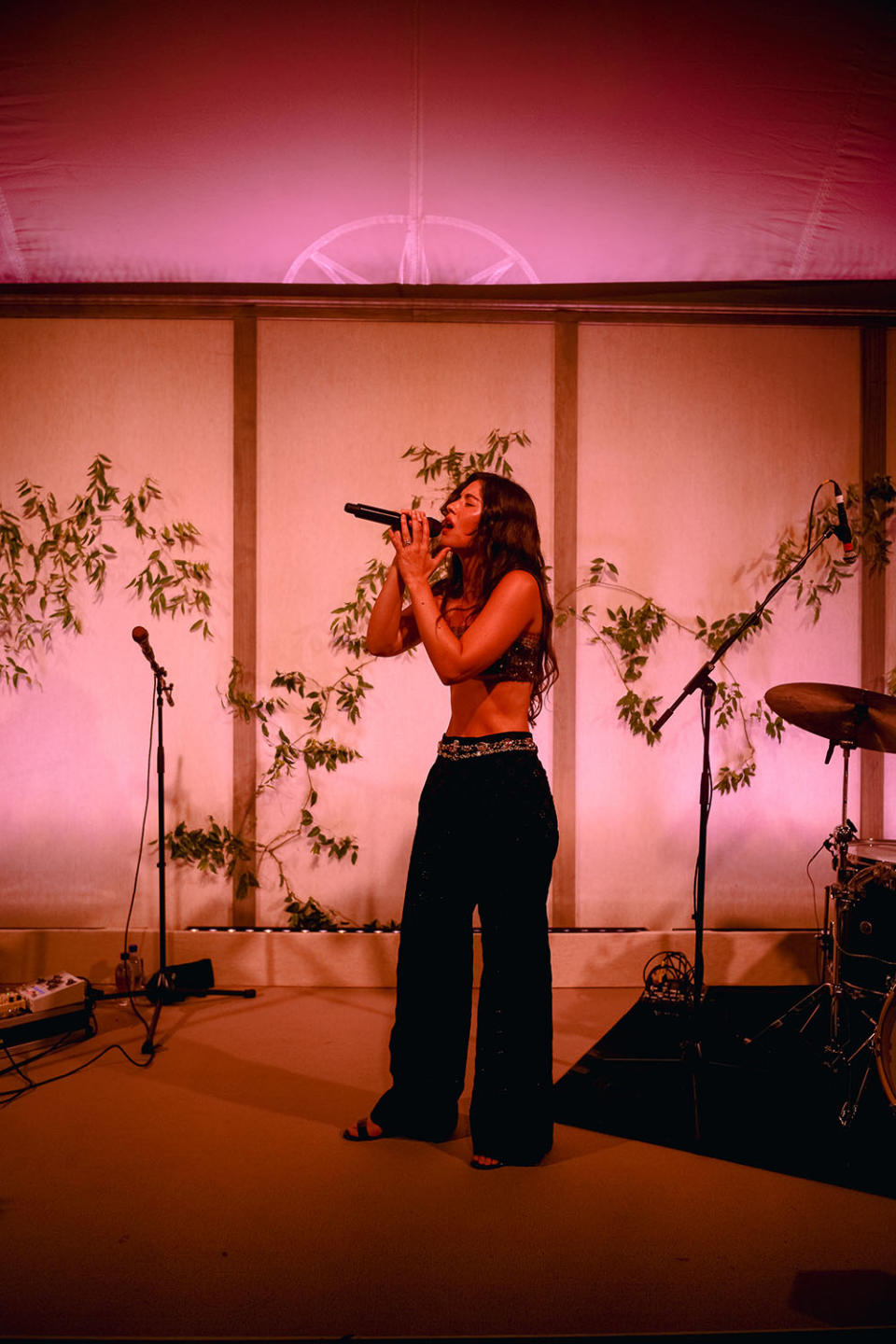 Gracie Abrams, in Chanel, closes the night. - Credit: Mike Vitelli/BFA.com