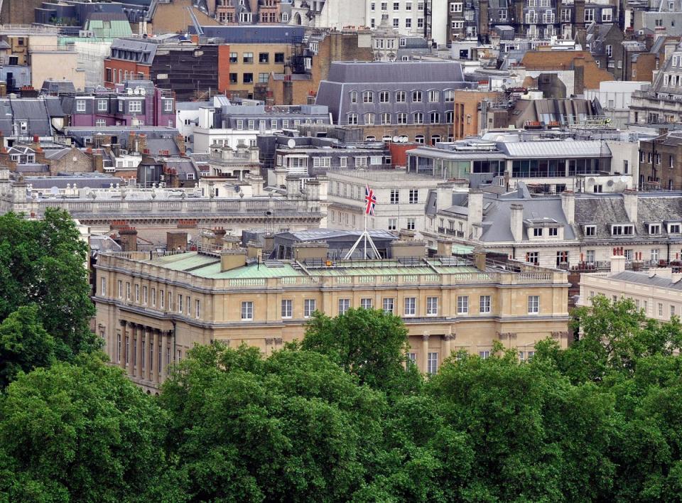 A view of Clarence House (Nick Ansell/PA) (PA Archive)