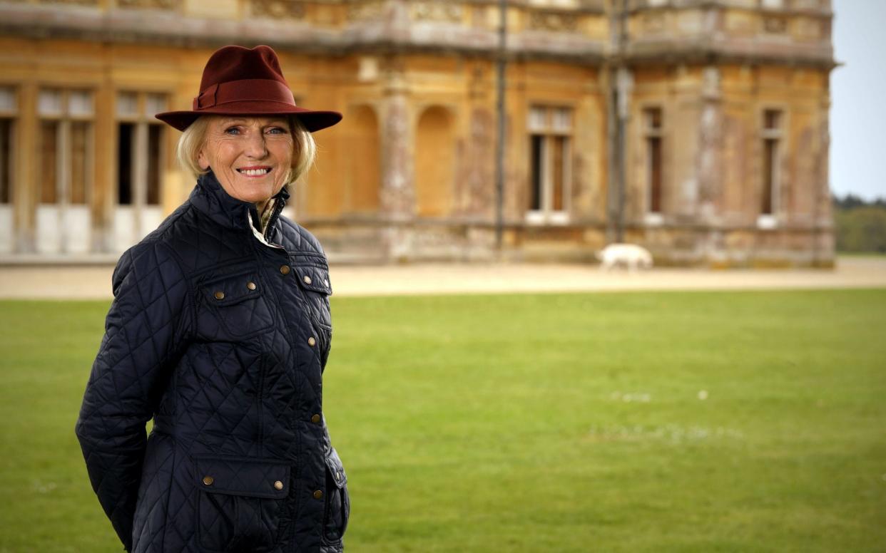 Mary Berry at Highclere Castle - 1