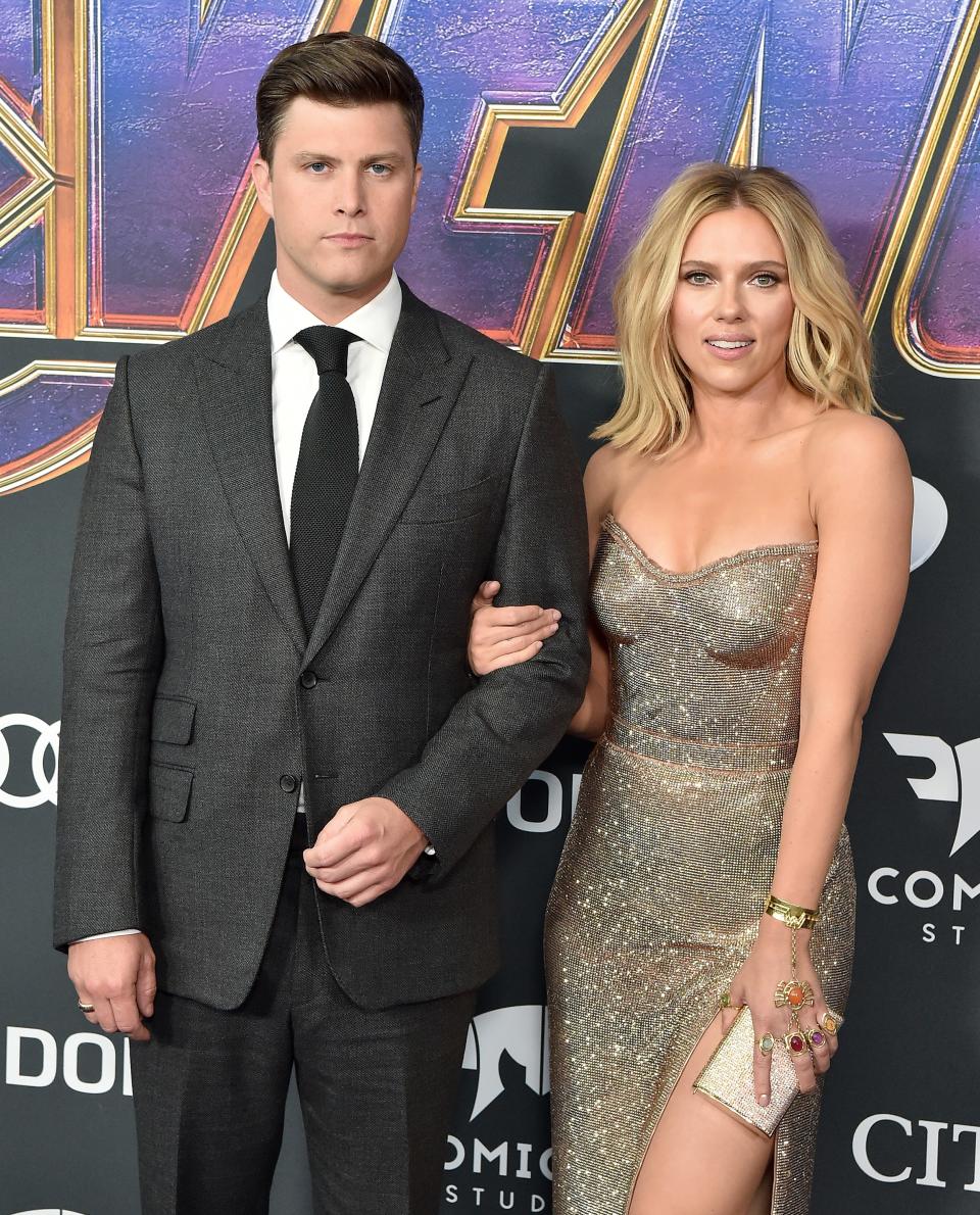 The couple at the Avengers: Endgame premiere in 2019