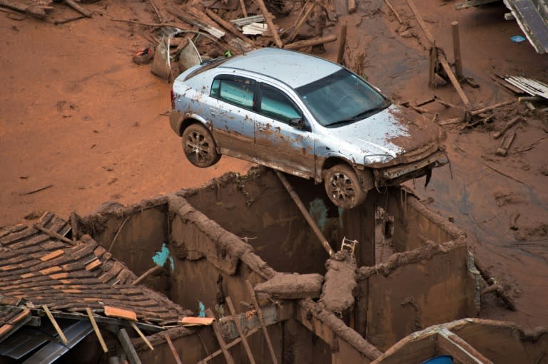 The accident near Mariana in Brazil's Minas Gerais state began on November 5, 2015 when a tailings dam at Samarco mine failed, unleashing a flood of polluted water and mud