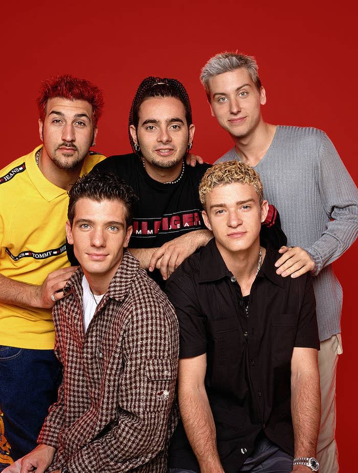 NSYNC in a promo photo