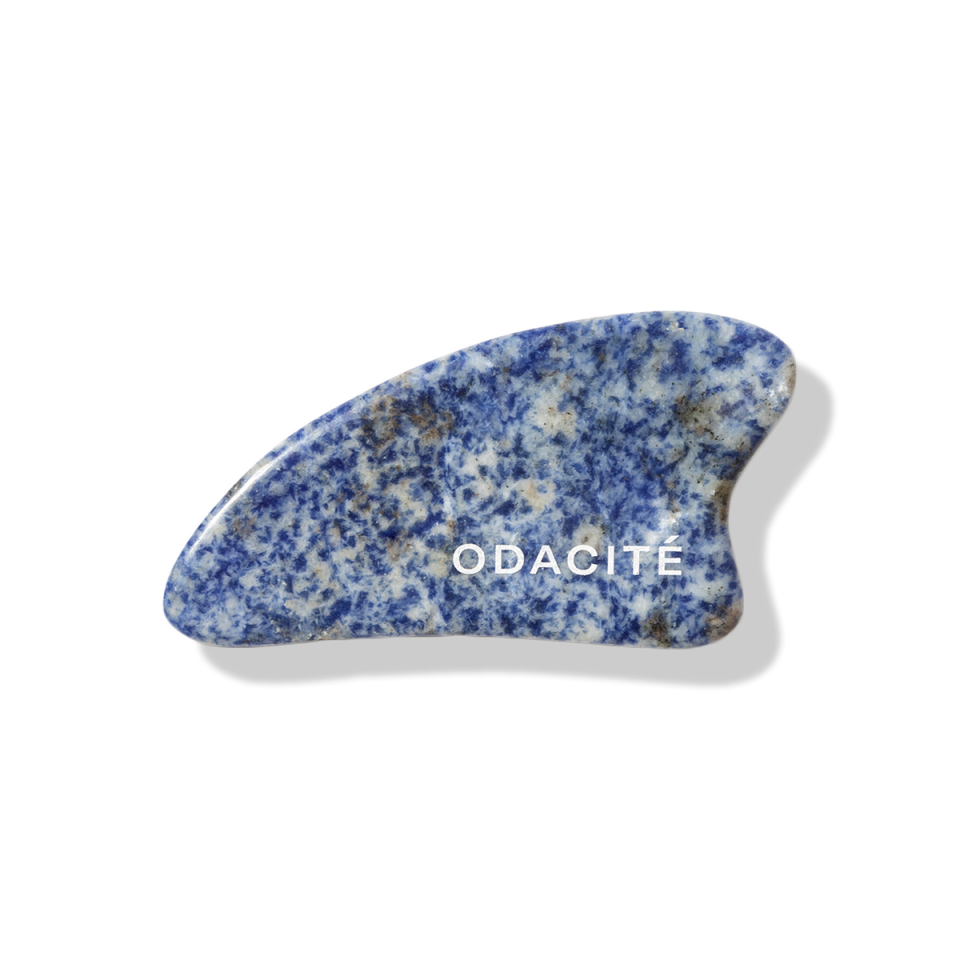 <p><a href="https://go.redirectingat.com?id=74968X1596630&url=https%3A%2F%2Fodacite.com%2Fproducts%2Fcrystal-contour-gua-sha-blue-sodalite-beauty-tool&sref=https%3A%2F%2F" rel="nofollow noopener" target="_blank" data-ylk="slk:Shop Now;elm:context_link;itc:0;sec:content-canvas" class="link ">Shop Now</a></p><p>Gua Sha</p><p>odacite.com</p><p>$45.00</p><span class="copyright">Odacité</span>