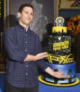 <p>The comedian’s <em>Brooklyn Nine-Nine</em> has been making audiences laugh for 99 episodes. Samberg, a producer and star, showed off an elaborate cake cast and crew shared to mark the occasion. (Photo: Rodin Eckenroth/Getty Images) </p>