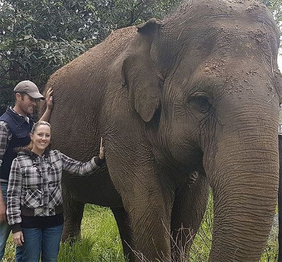 Taronga Western Plains Zoo have stood by Tonkins, announcing they will work with him through the incident. Photo: Facebook/Michelle Tonkins