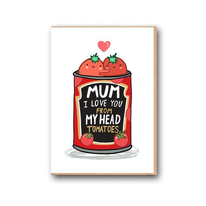Tomato Mother's Day Card