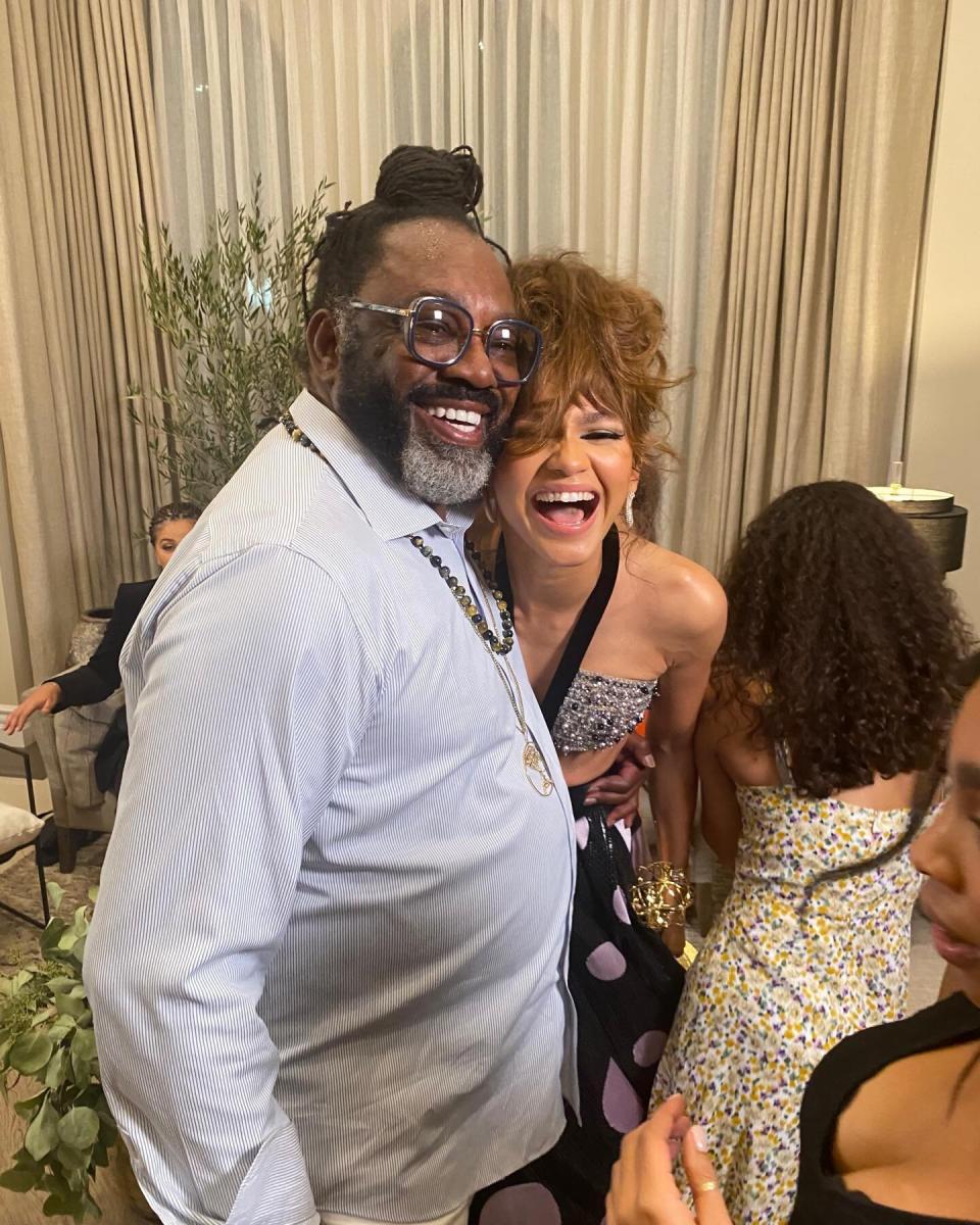 Zendaya and dad Kazembe Ajam