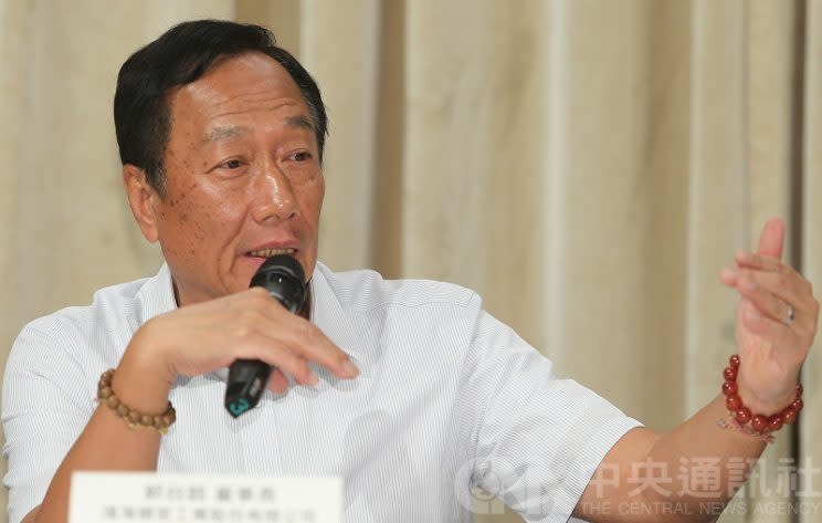 圖為鴻海董事長郭台銘。(資料照片)