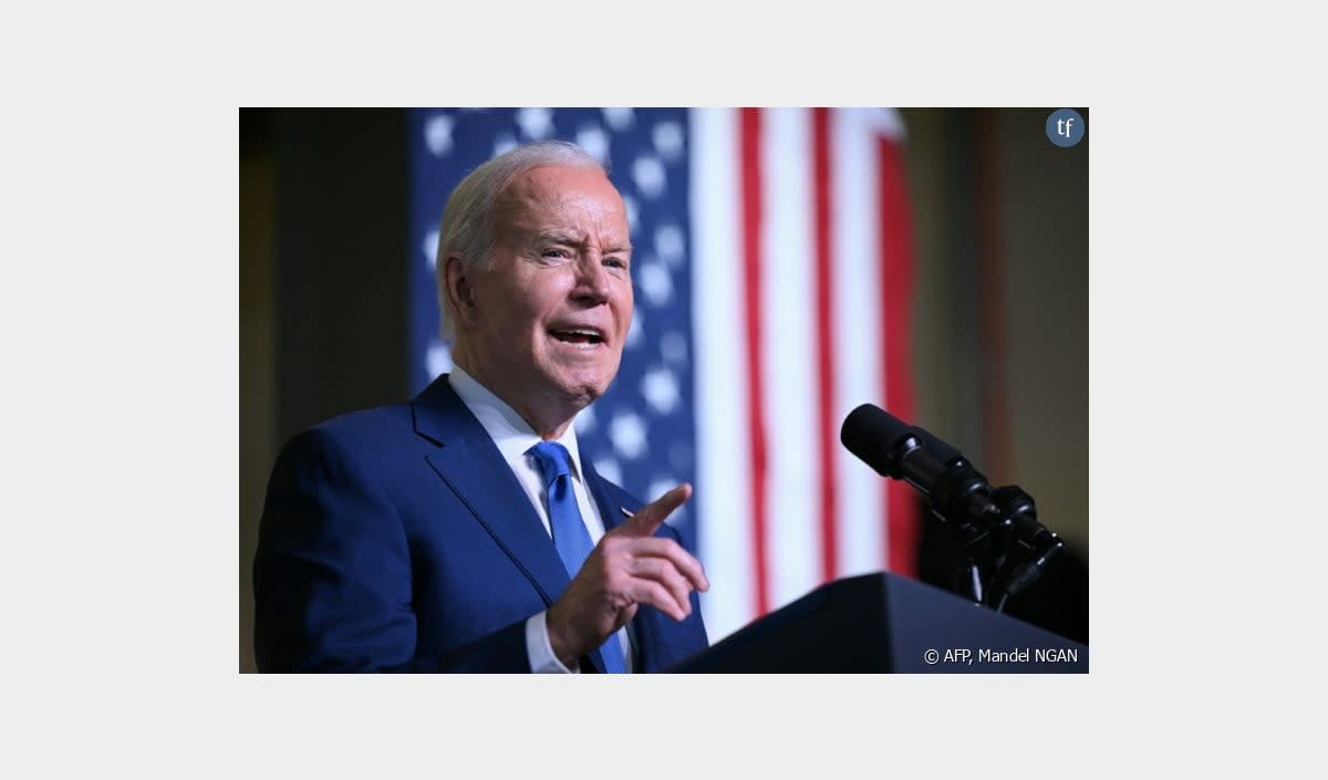 Face à Trump, Joe Biden fait-il du droit à l'avortement le combat majeur des futures élections ?
Le président américain Joe Biden dans le Wisconsin, aux Etats-Unis, le 8 mai 2024 - AFP, Mandel NGAN