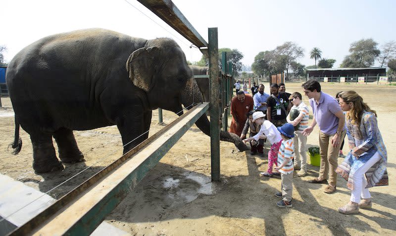 PHOTOS: Prime Minister Justin Trudeau tours India with his family