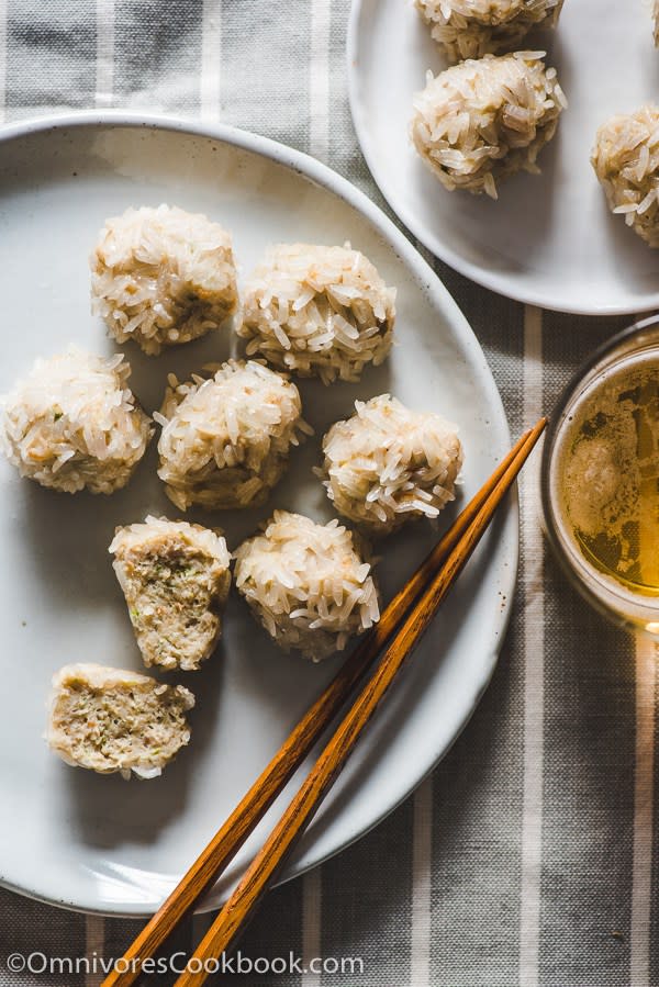 23. Steamed Meatballs in Sticky Rice (Pearl Balls)