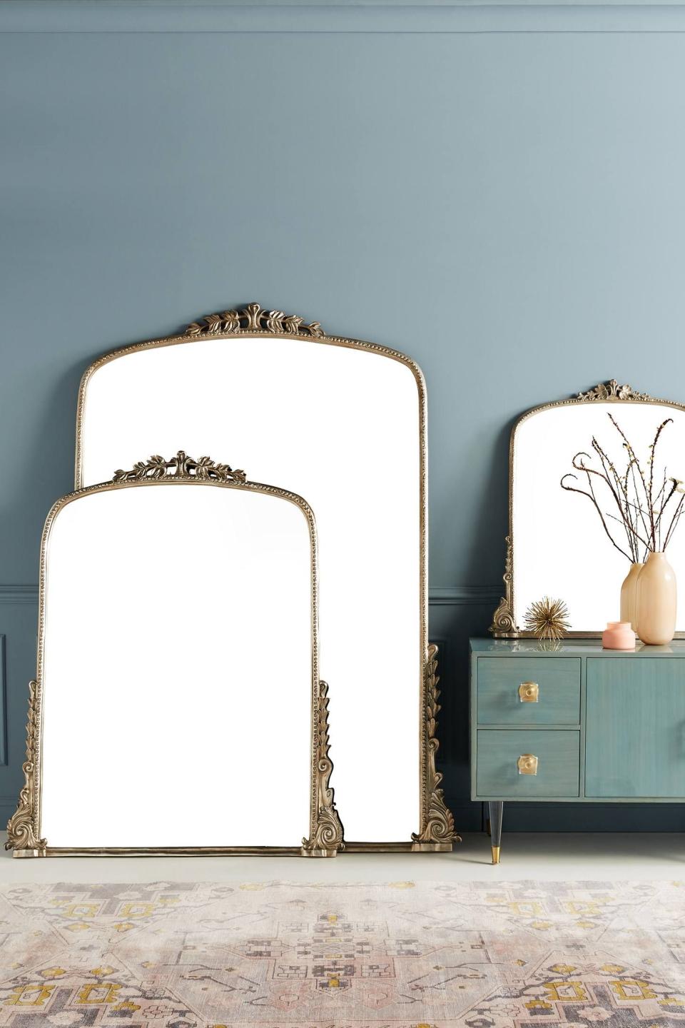 Gleaming Primrose Mirror