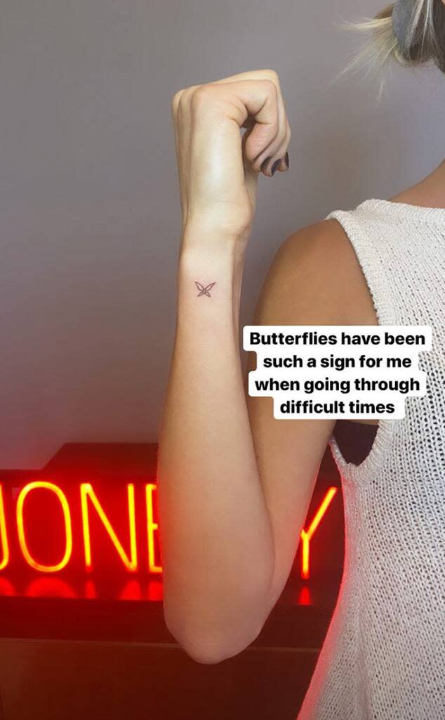 Kristin Cavallari, tattoo, Instagram