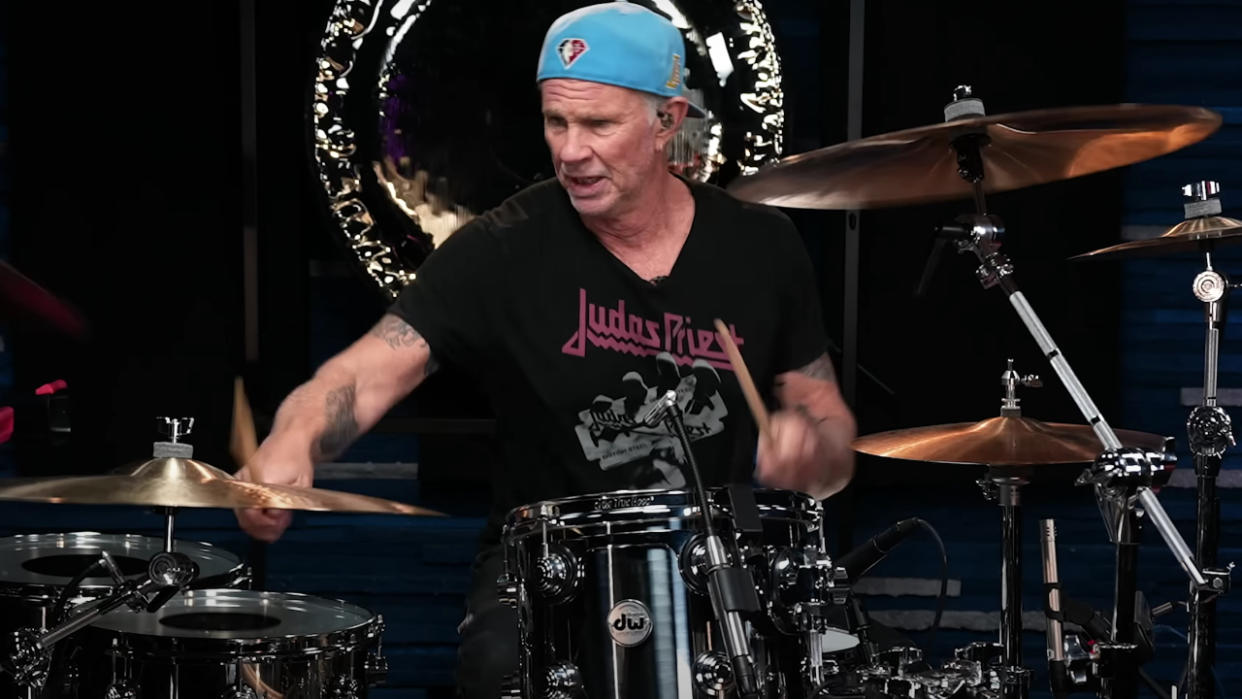  Chad Smith at Drumeo. 