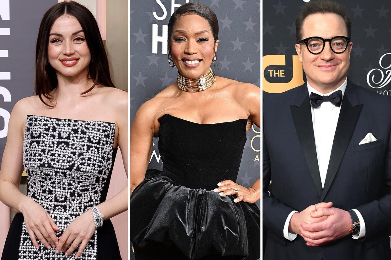 BAFTA 2023 Nominees, Ana de Armas, Angela Bassett and Brendan Fraser