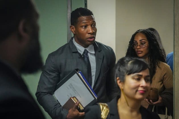 Jonathan Majors Assault Case - Credit: Bebeto Matthews/AP